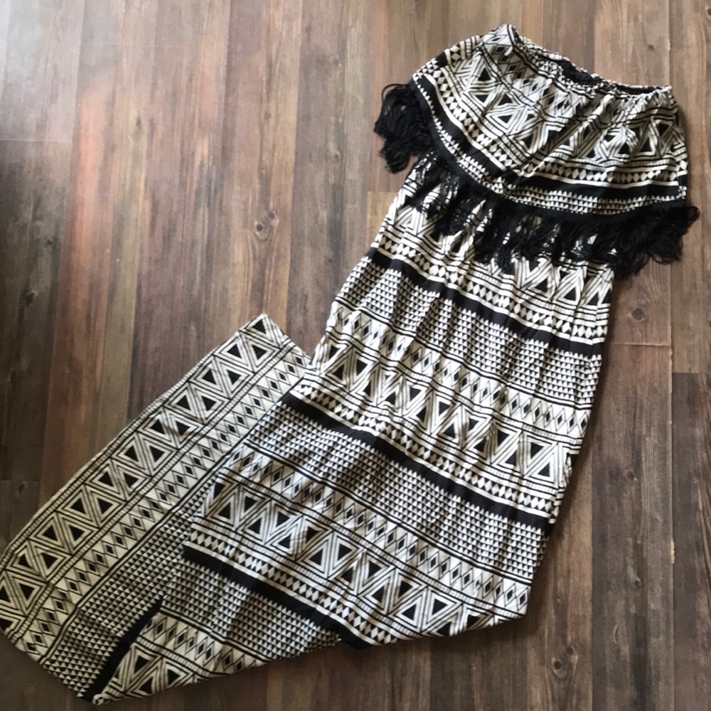 Floor length maxi dress